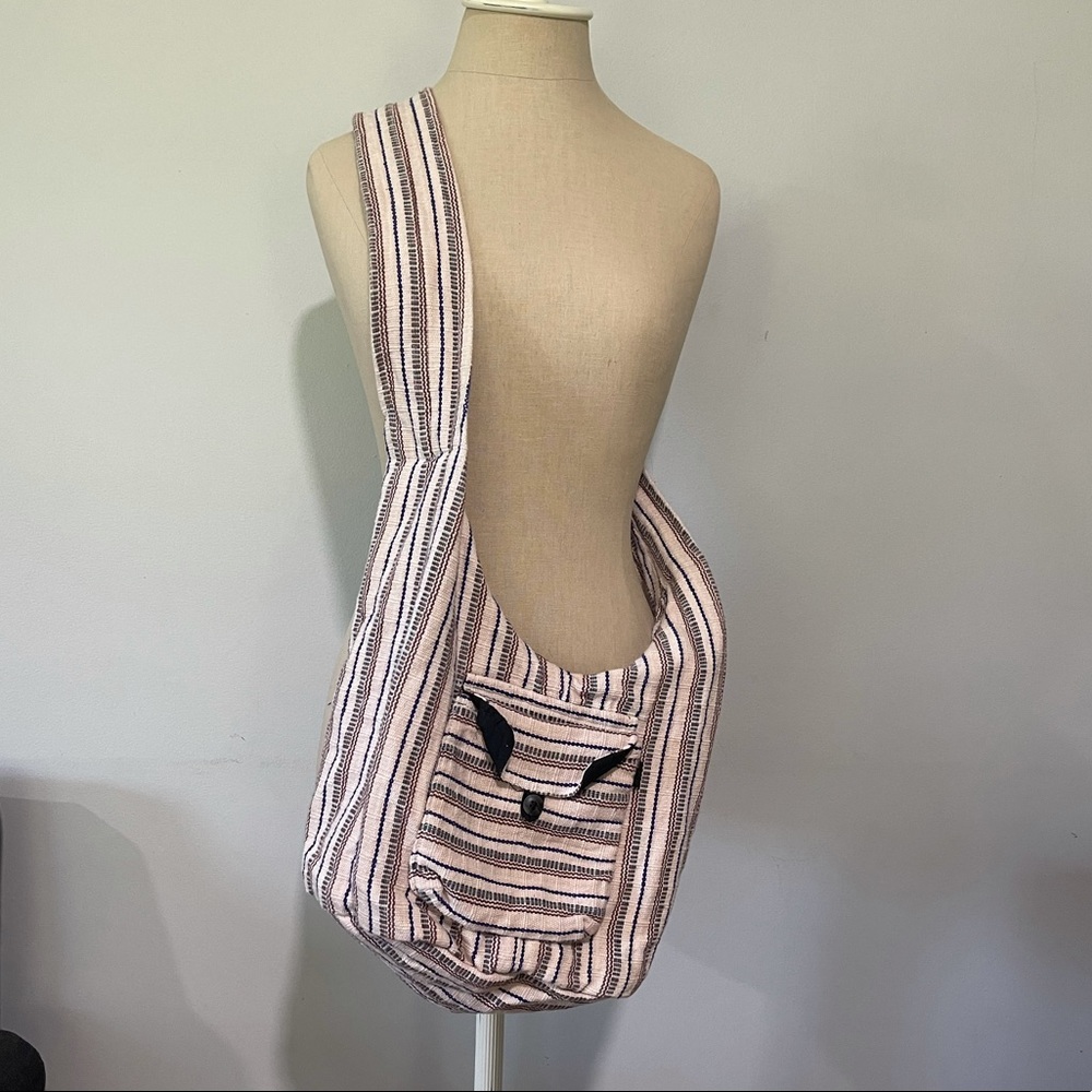 Boho hippie crossbody bag shoulder bag